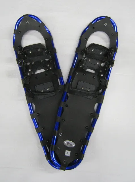 Adventure 34" Snowshoes  (Good for 170-230 lbs) with Black Carry-Bag