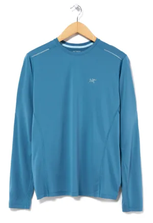 Arc'teryx Men's Motus Long Sleeve Crew T-Shirt - Solace Heather