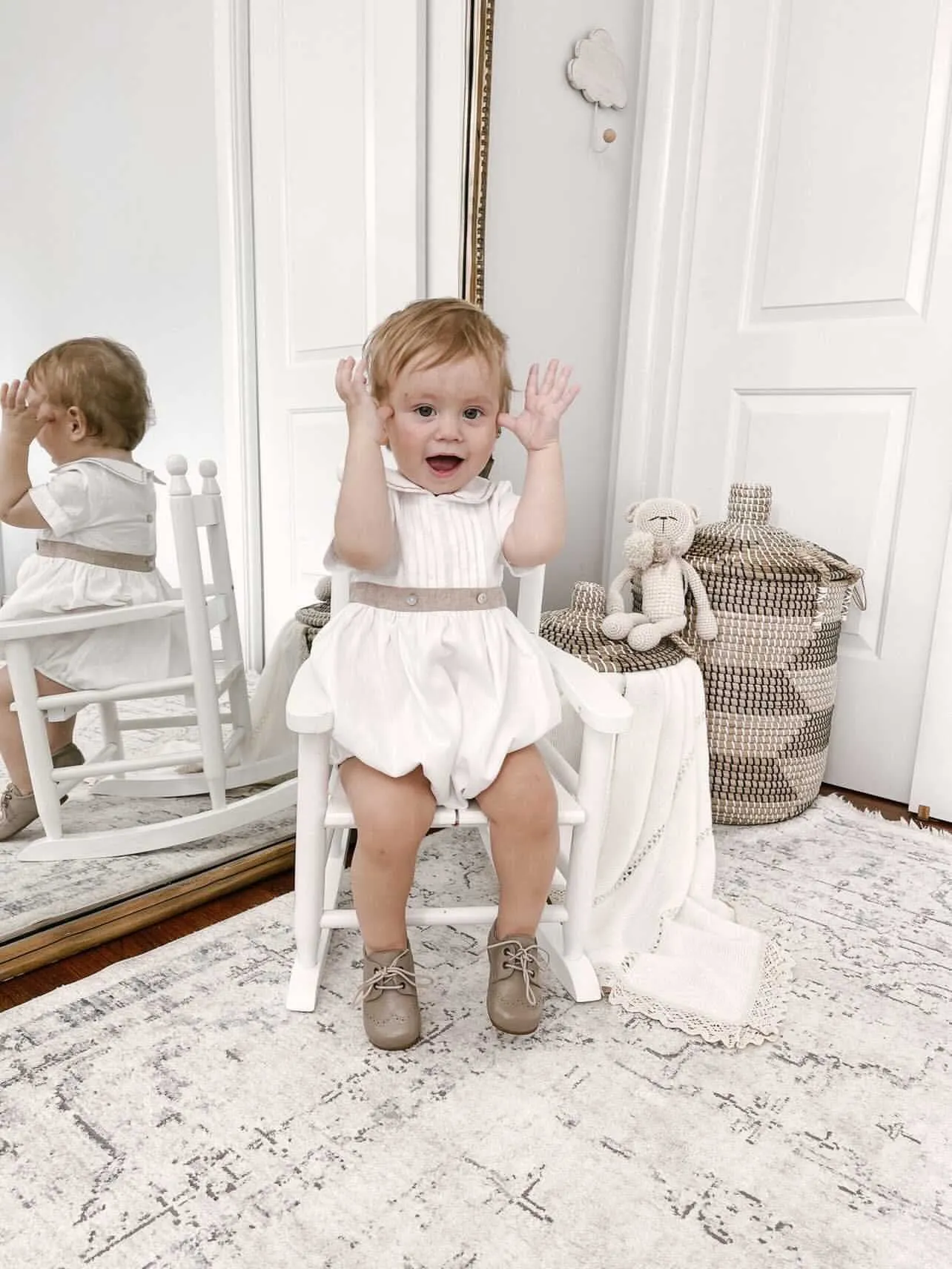 Ashton Linen Romper