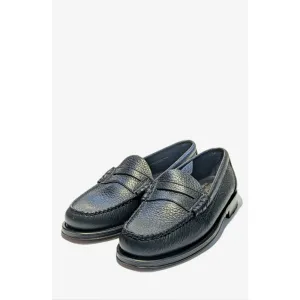 Bass Weejun - Larson Textured Leather Black - Penny Loafer