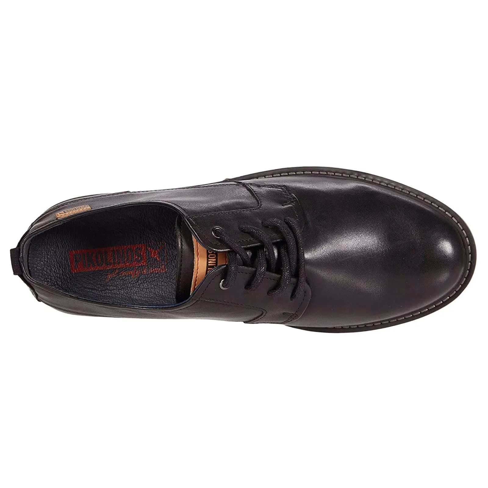 Berna Calfskin Leather Men's Bluchers