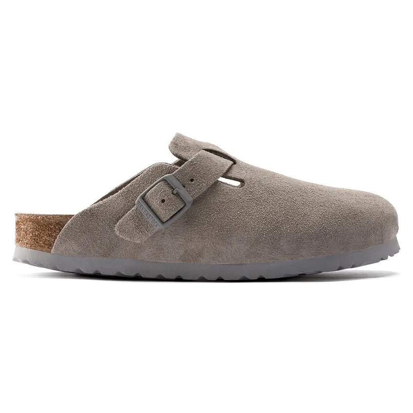 Birkenstock Boston Soft Footbed Suede Leather