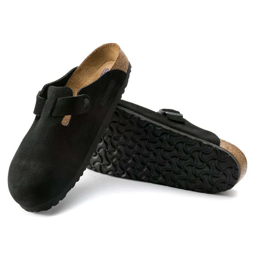 Birkenstock Boston Soft Footbed Suede Leather