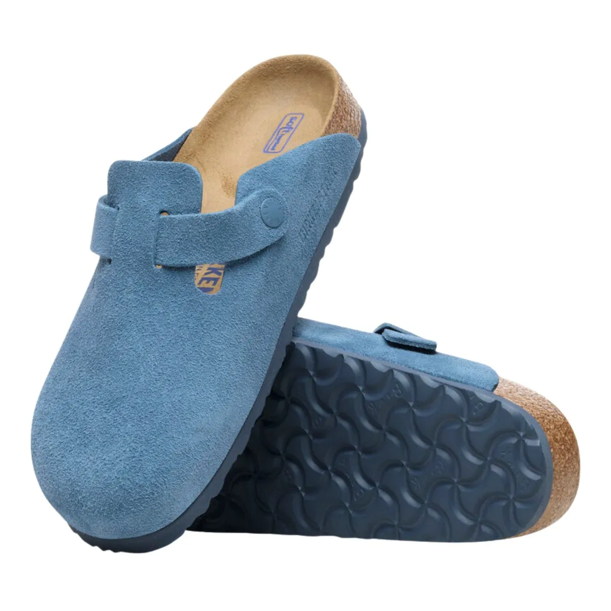 Birkenstock Men's Boston Elemental Blue