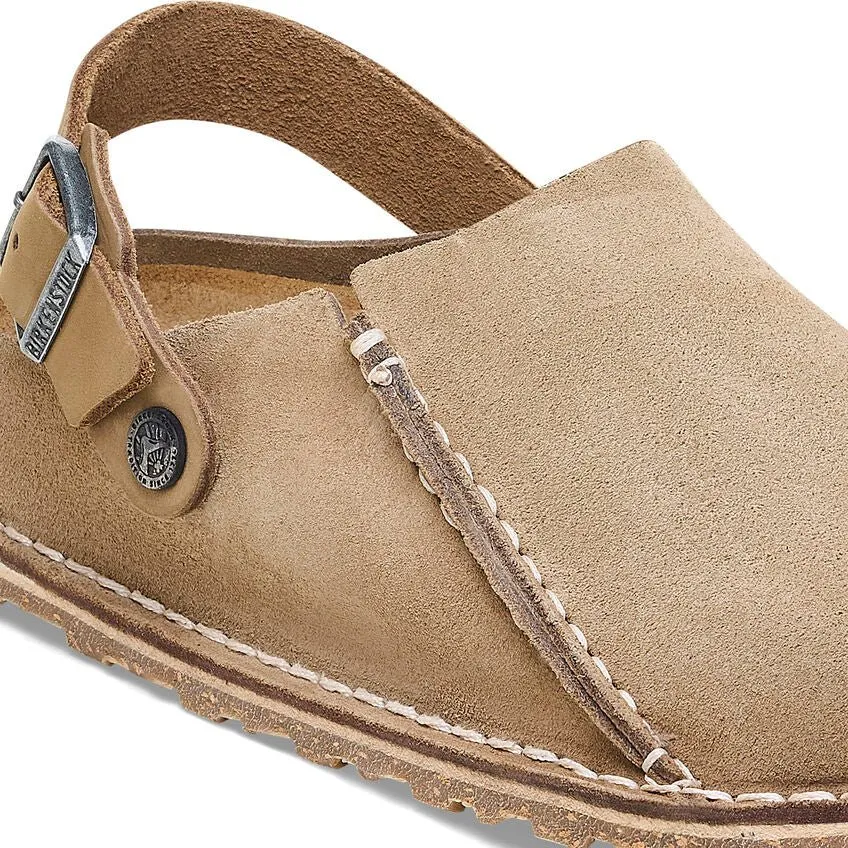 Birkenstock Women's Lutry - Gray Taupe Suede