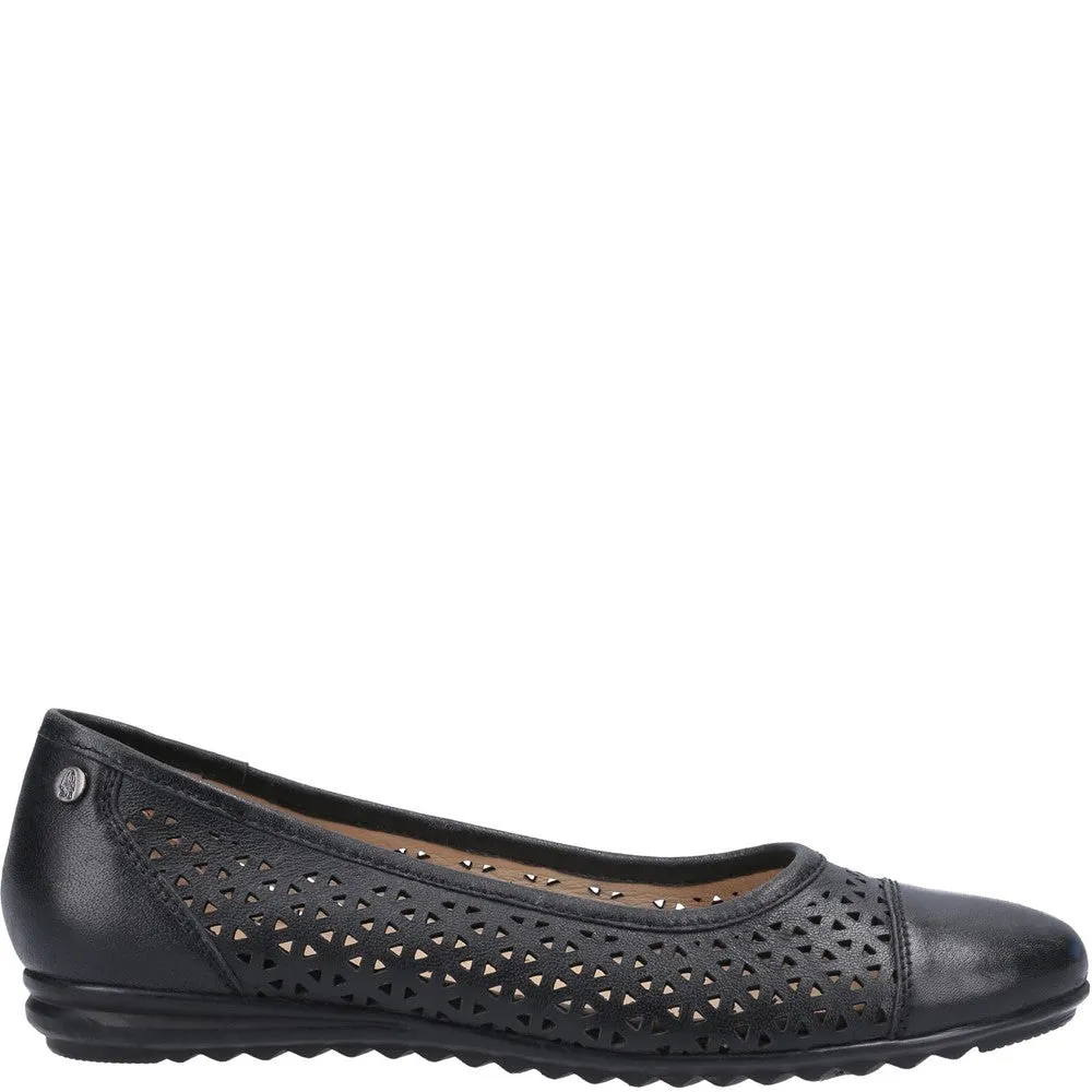 Black Leah Slip-On Shoes