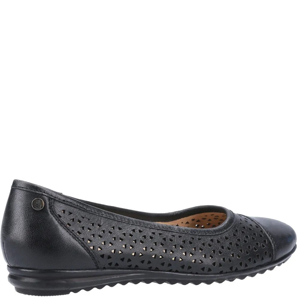 Black Leah Slip-On Shoes