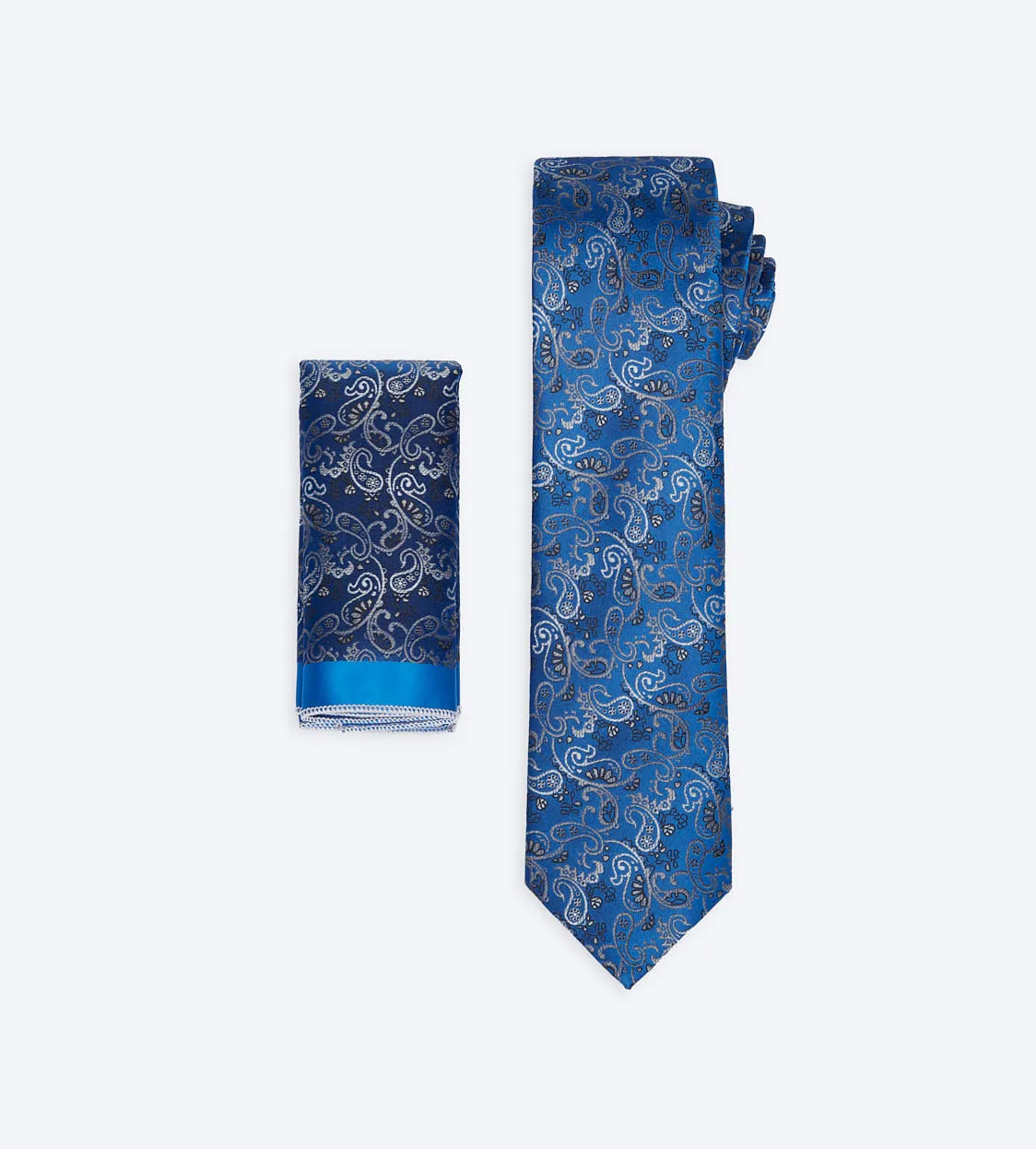 Blue Paisley Tie