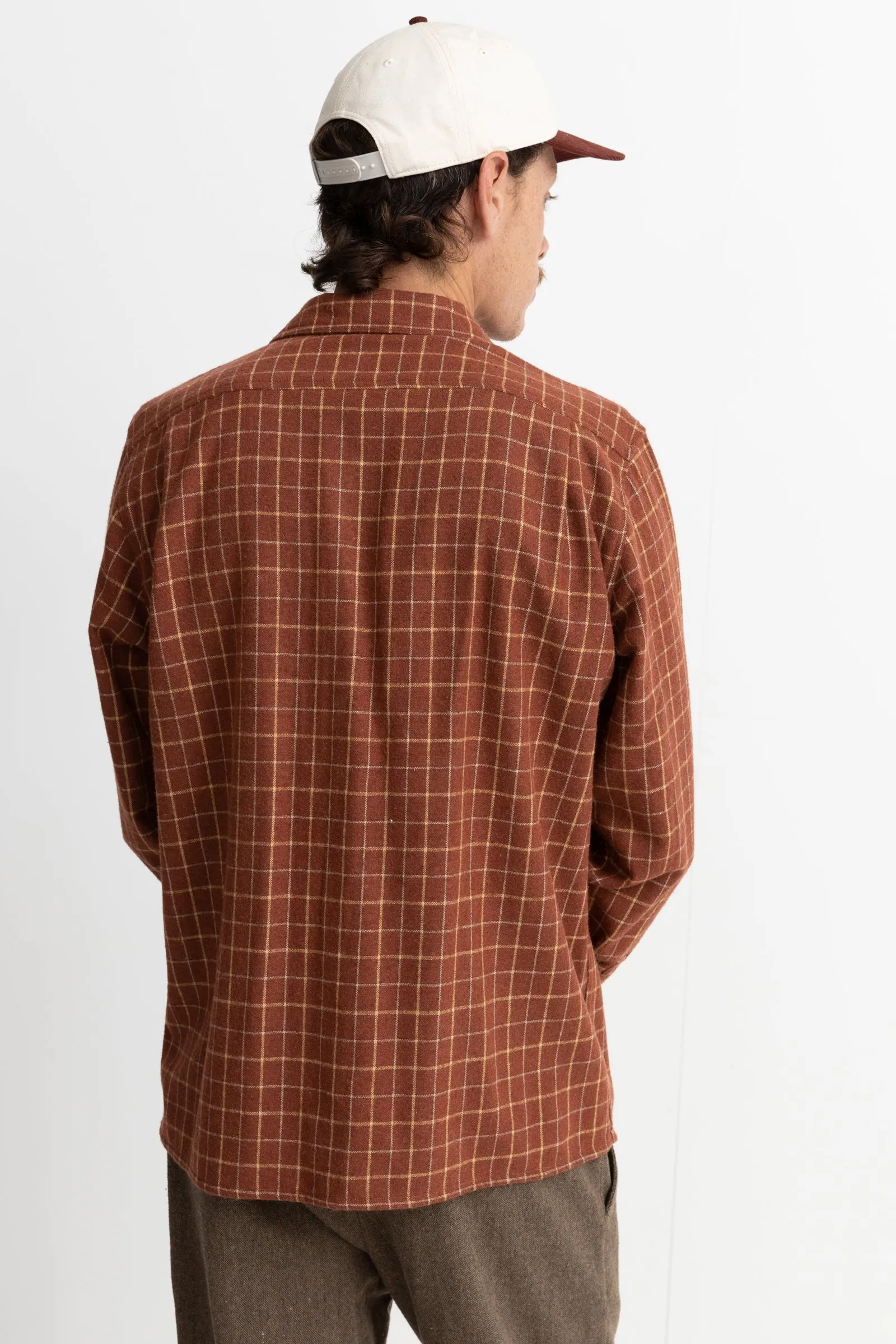 Box Ls Flannel Rust