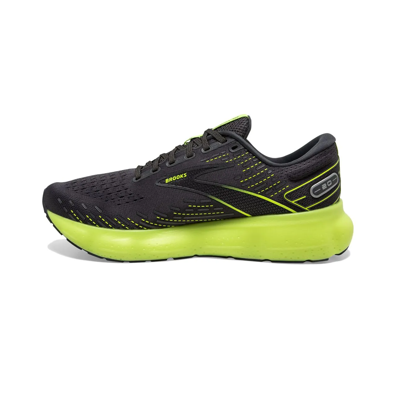 Brooks Glycerin 20 (Mens) - Ebony/Nightlife