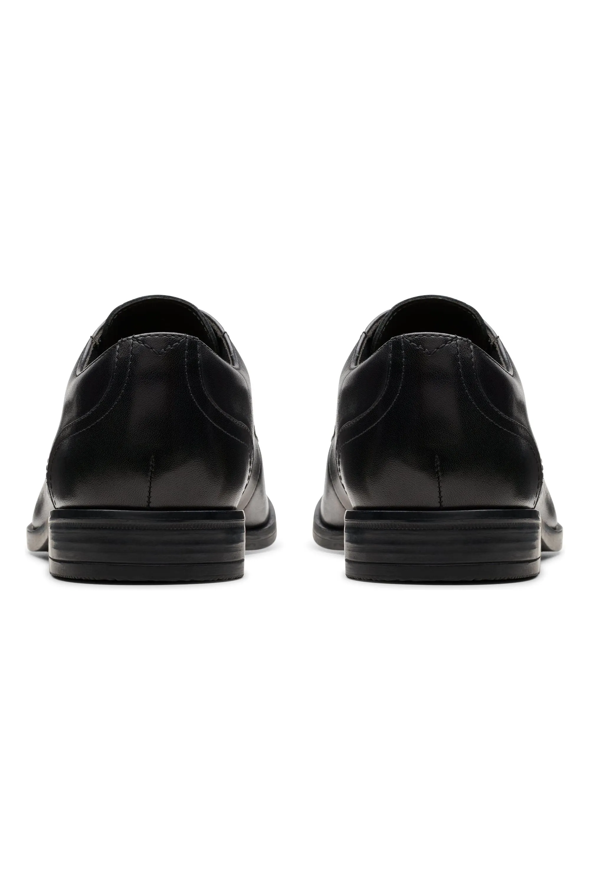 Clarks Brandon Lace in Black Leather