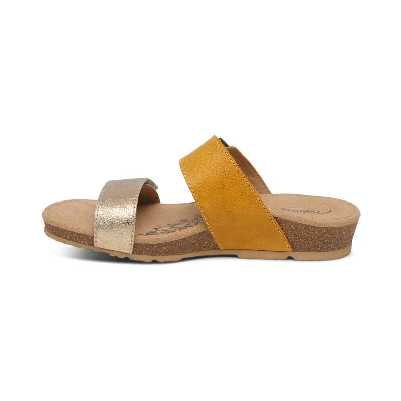 Daisy Adjustable Slide in Sunflower