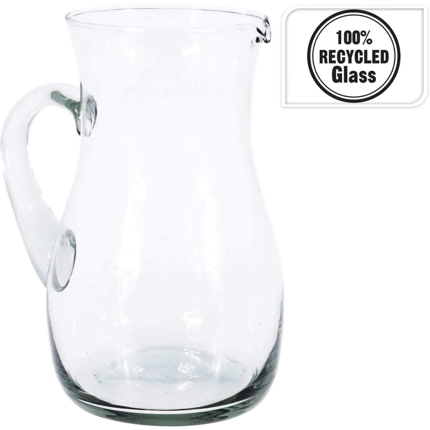 Decanter Glass Recycled 2litre