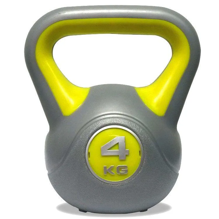 DKN 2, 4, 6, 8 and 10kg Vinyl Kettlebell Weight Set