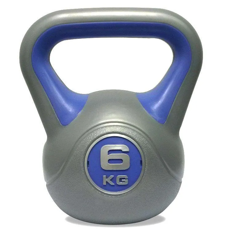 DKN 2, 4, 6, 8 and 10kg Vinyl Kettlebell Weight Set