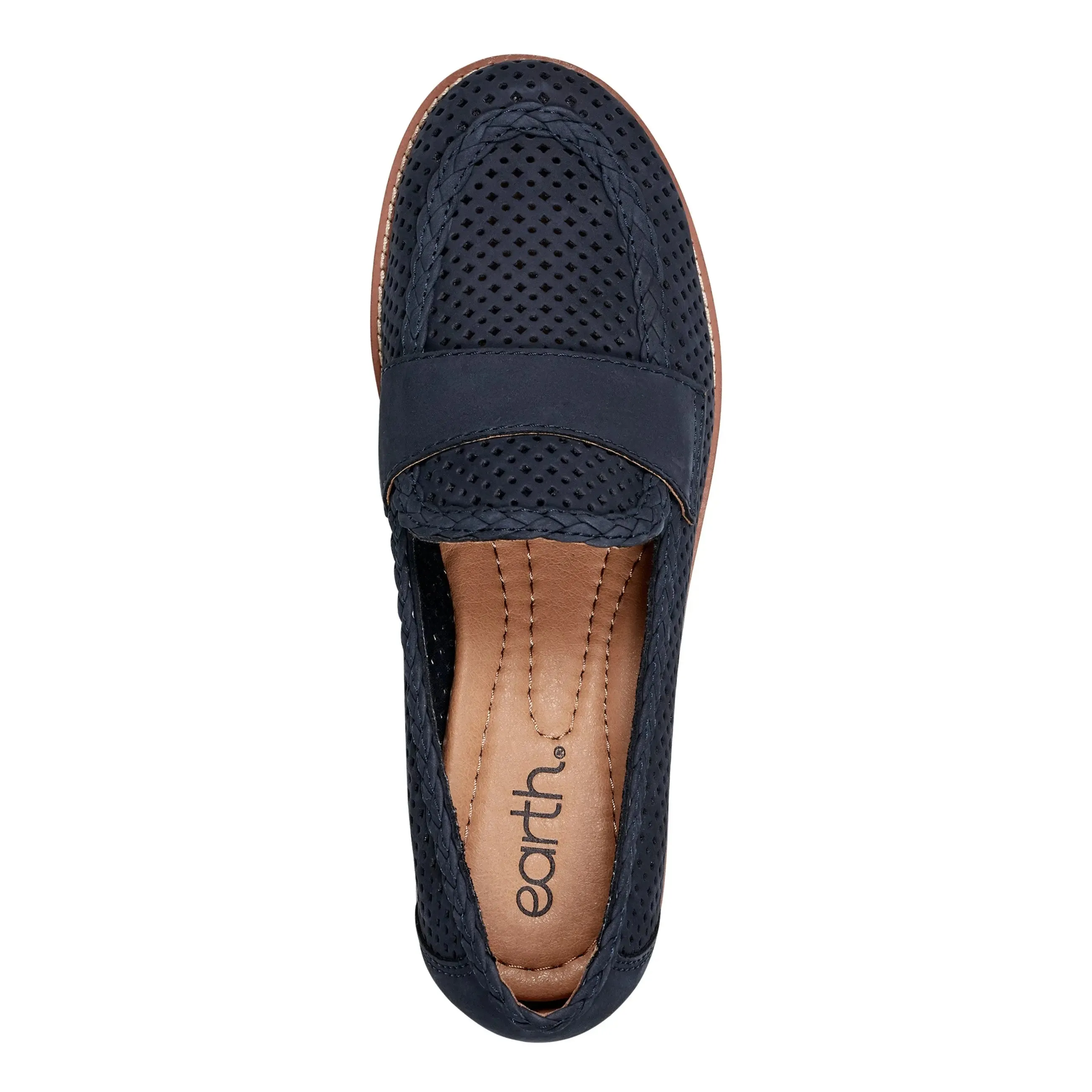 Evvie Casual Slip-On Perforated Loafers