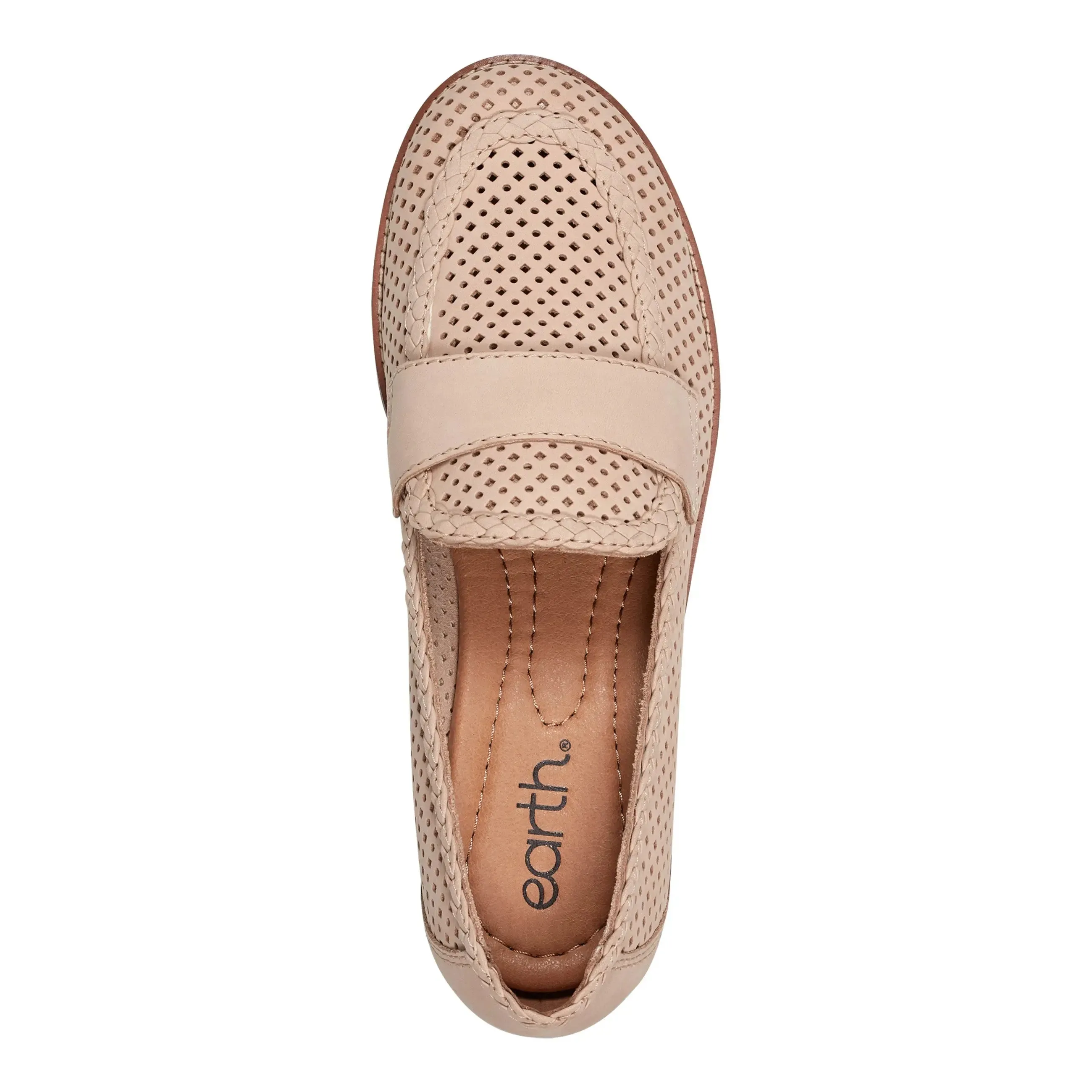 Evvie Casual Slip-On Perforated Loafers