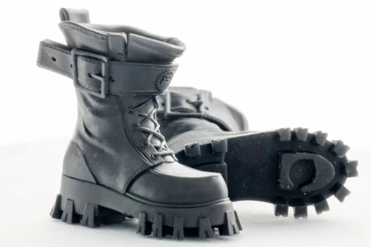 HiPlay 1/12 Scale Action Figure Accessory: Martin Boots Model for 6-Inch Miniature Collectible Figure GK-001