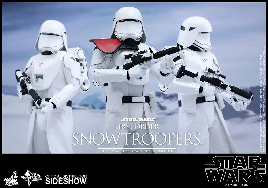 HOT TOYS STAR WARS EPISODE VII THE FORCE AWAKENS SNOWTROOPERS SET 1/6 SCALE - MMS323