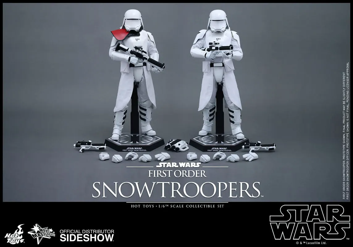 HOT TOYS STAR WARS EPISODE VII THE FORCE AWAKENS SNOWTROOPERS SET 1/6 SCALE - MMS323