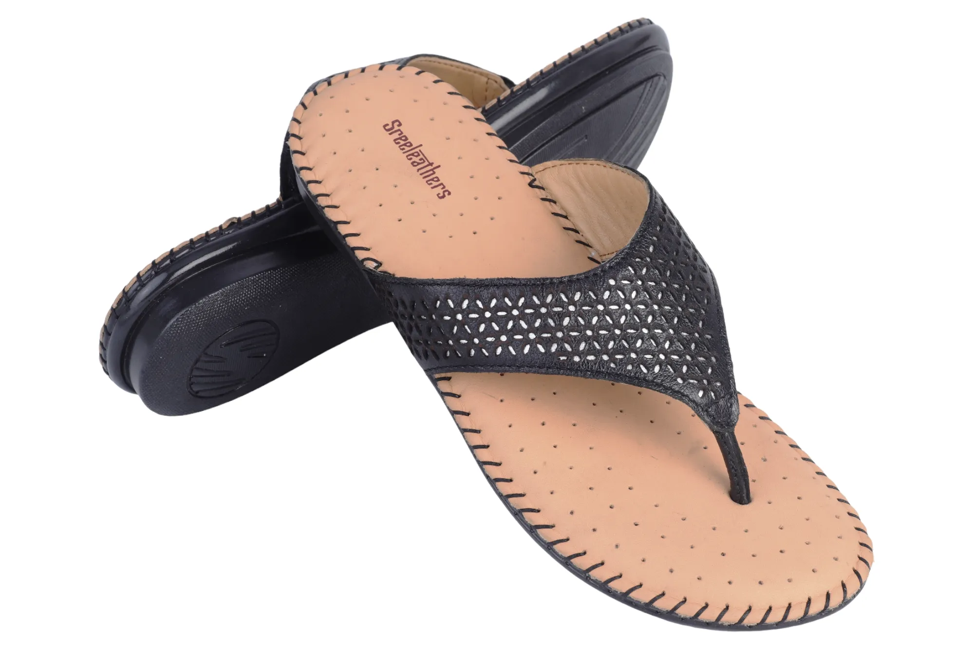 Ladies Comfort Leather Chappal 993281