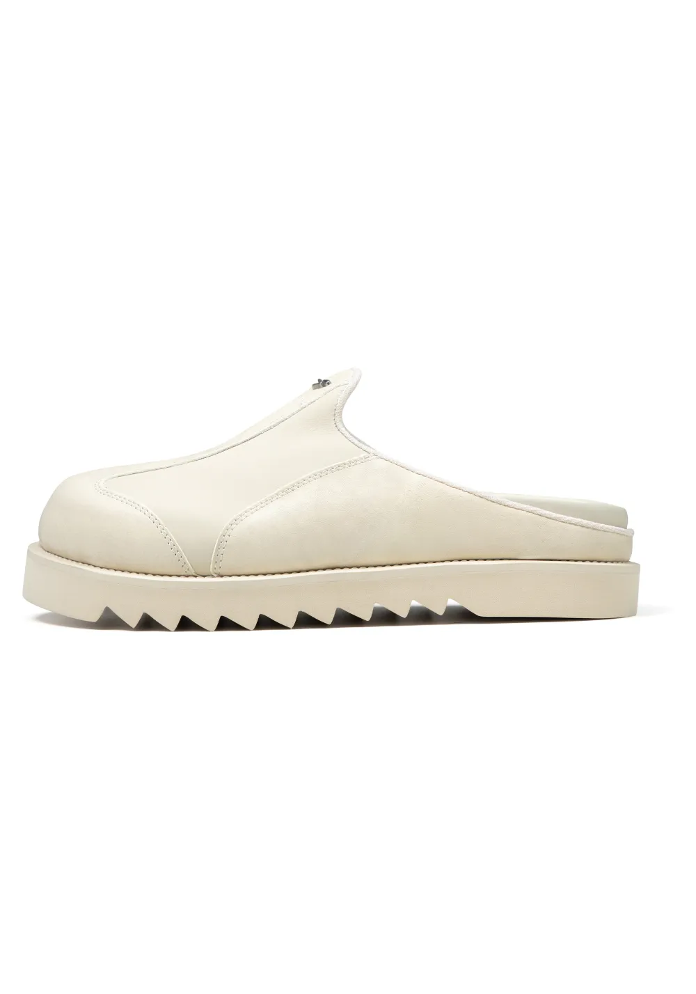 Leather Loafer - White