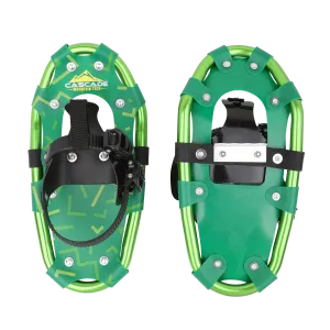 Lightweight Snowshoes for Kids in Green