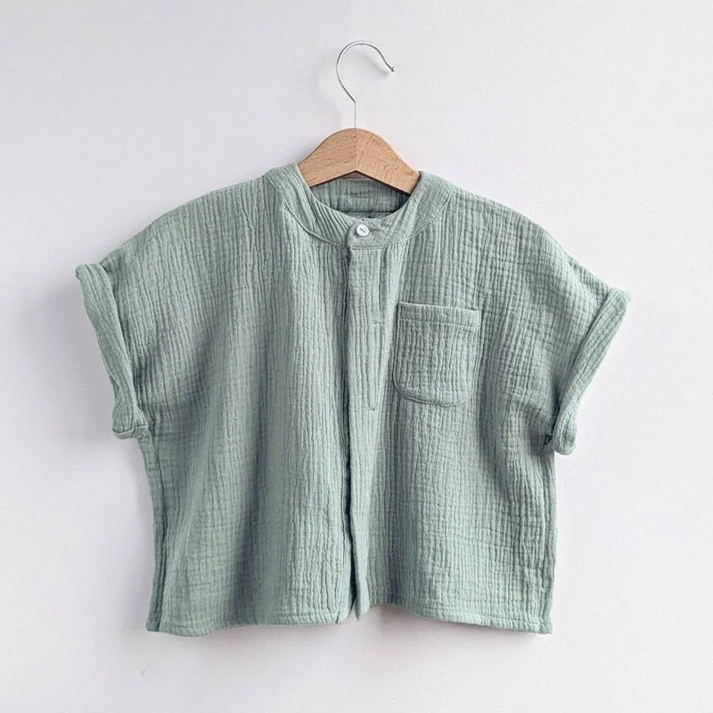 Linen Short Sleeve Shirt