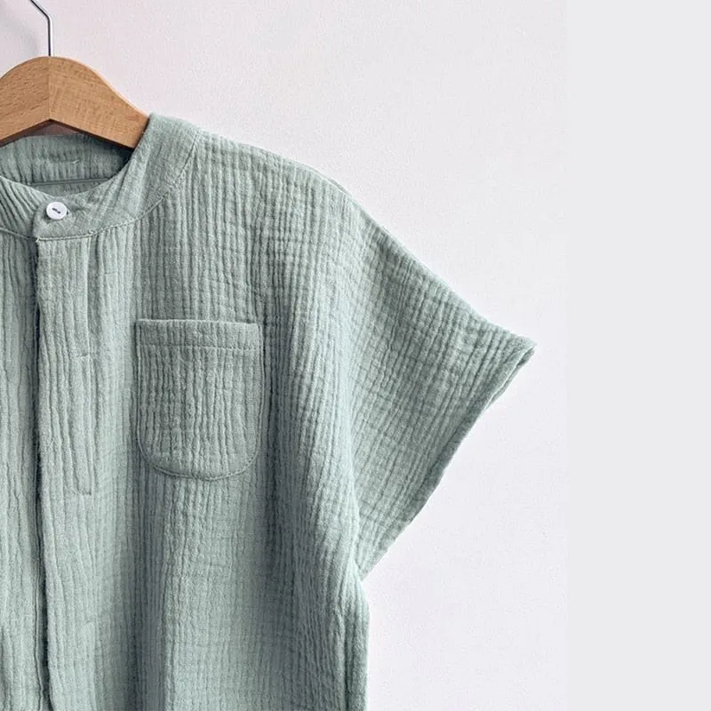 Linen Short Sleeve Shirt