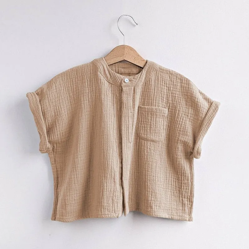 Linen Short Sleeve Shirt