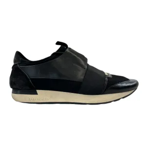 Men's Runners Low Trainers Black Size EU 42 / UK 8