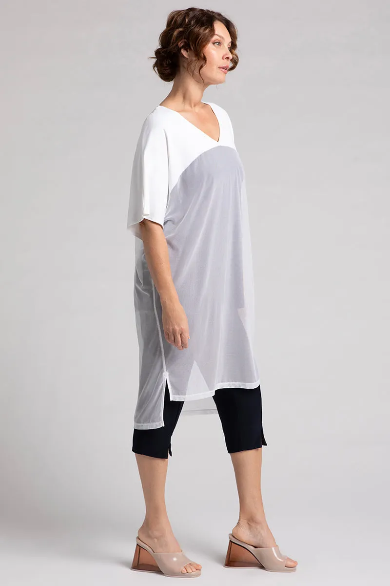 Mesh Cover Up | White