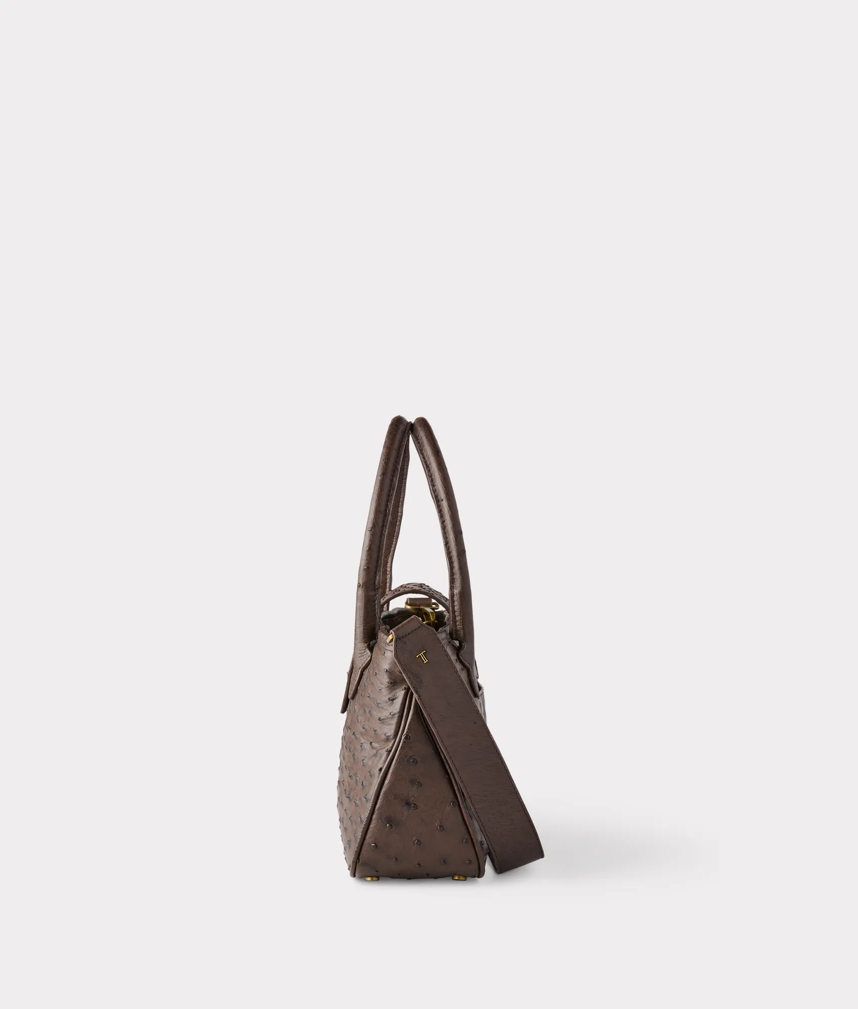 Mini Roma Exotic Tote :: Chocolate