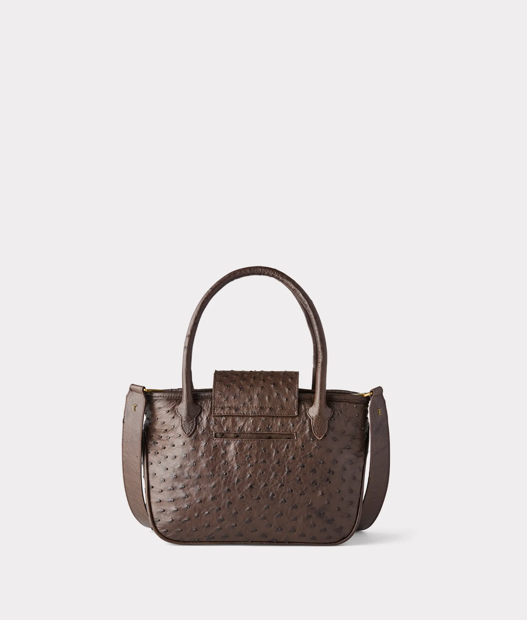 Mini Roma Exotic Tote :: Chocolate