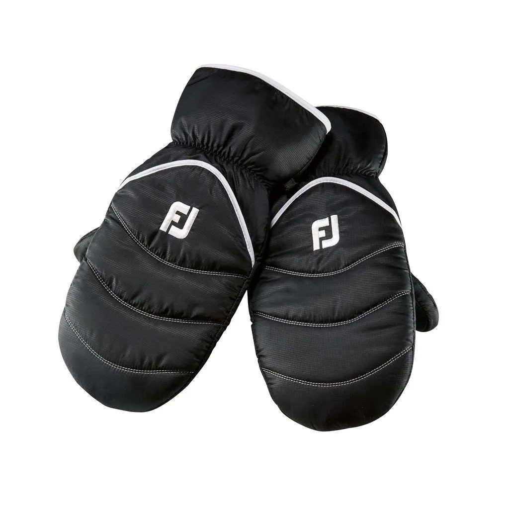 New Footjoy Winter Cart Mitts- Black/White