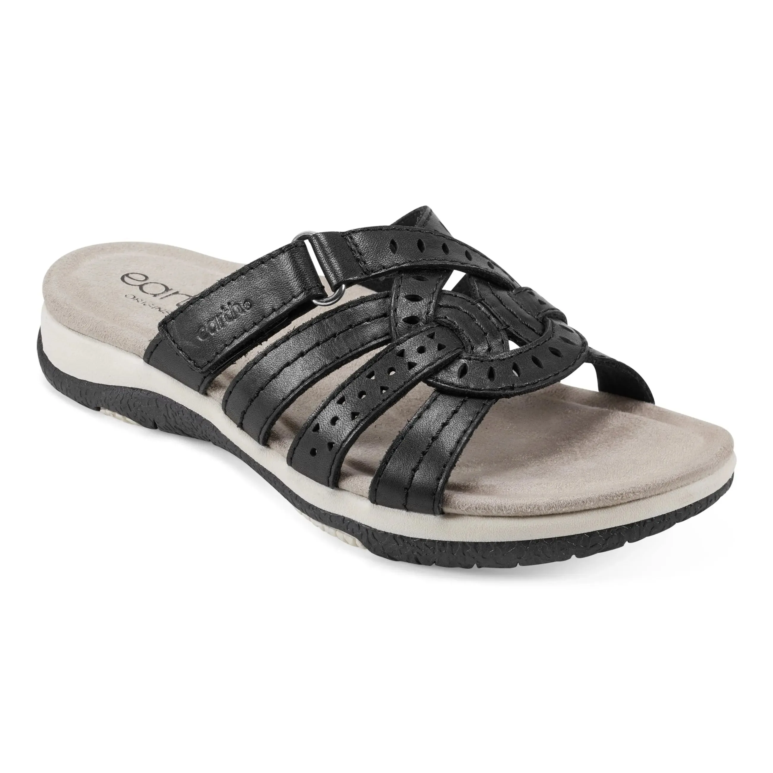 Sassoni Strappy Casual Slip-On Flat Sandals