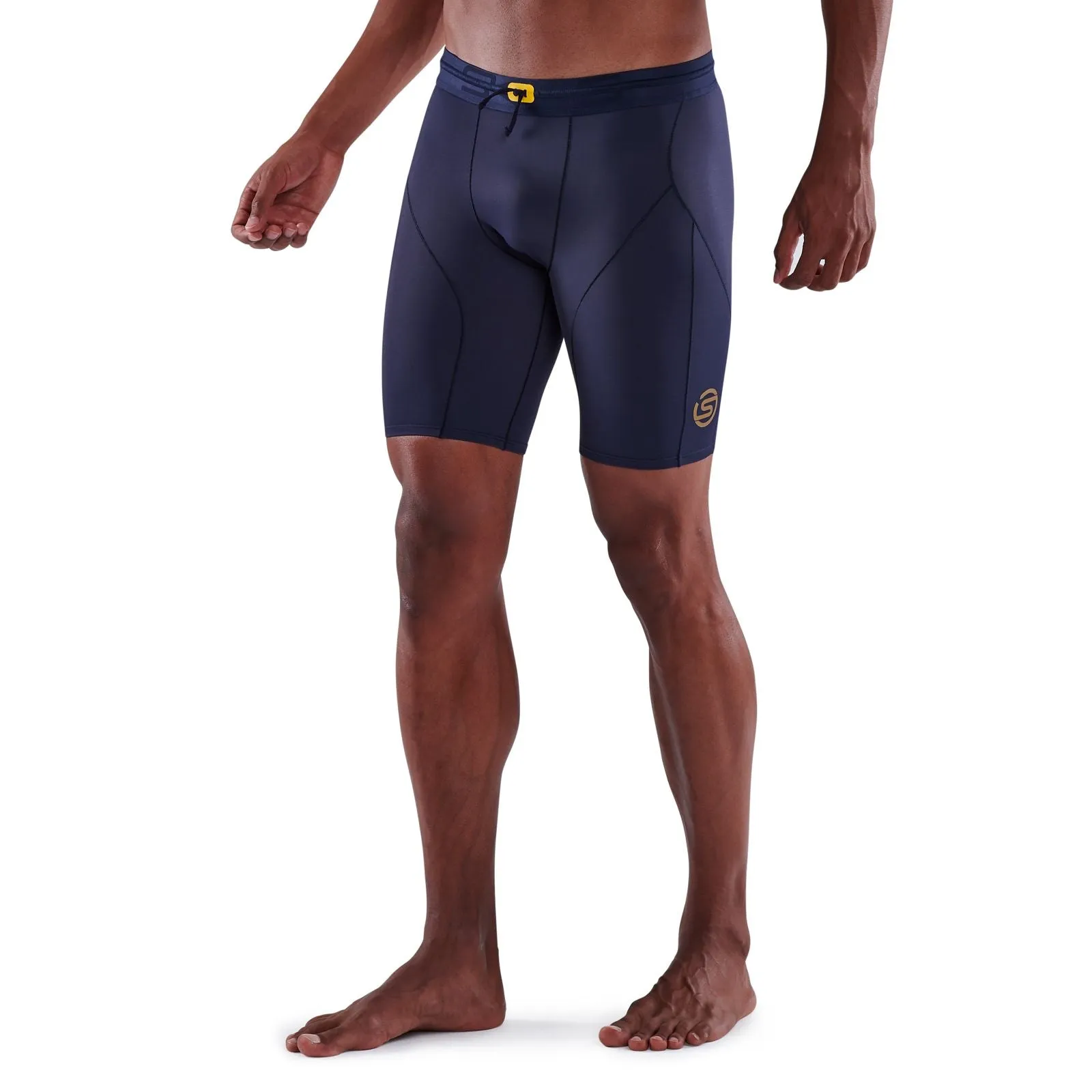 SKINS SERIES-5 MEN'S POWERSHORTS NAVY BLUE