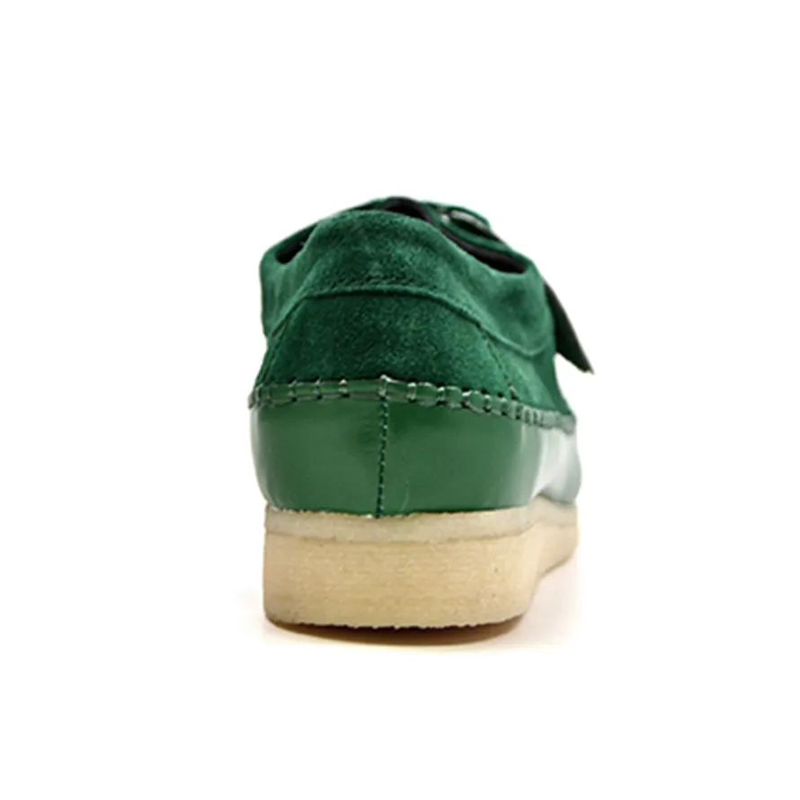 Somerset-Low by British Collections - Handcrafted Suede Vintage Lace-Up Shoe