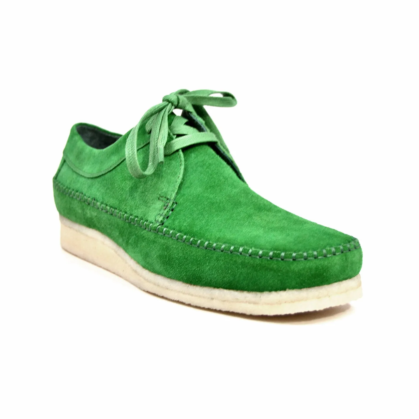 Somerset-Low by British Collections - Handcrafted Suede Vintage Lace-Up Shoe