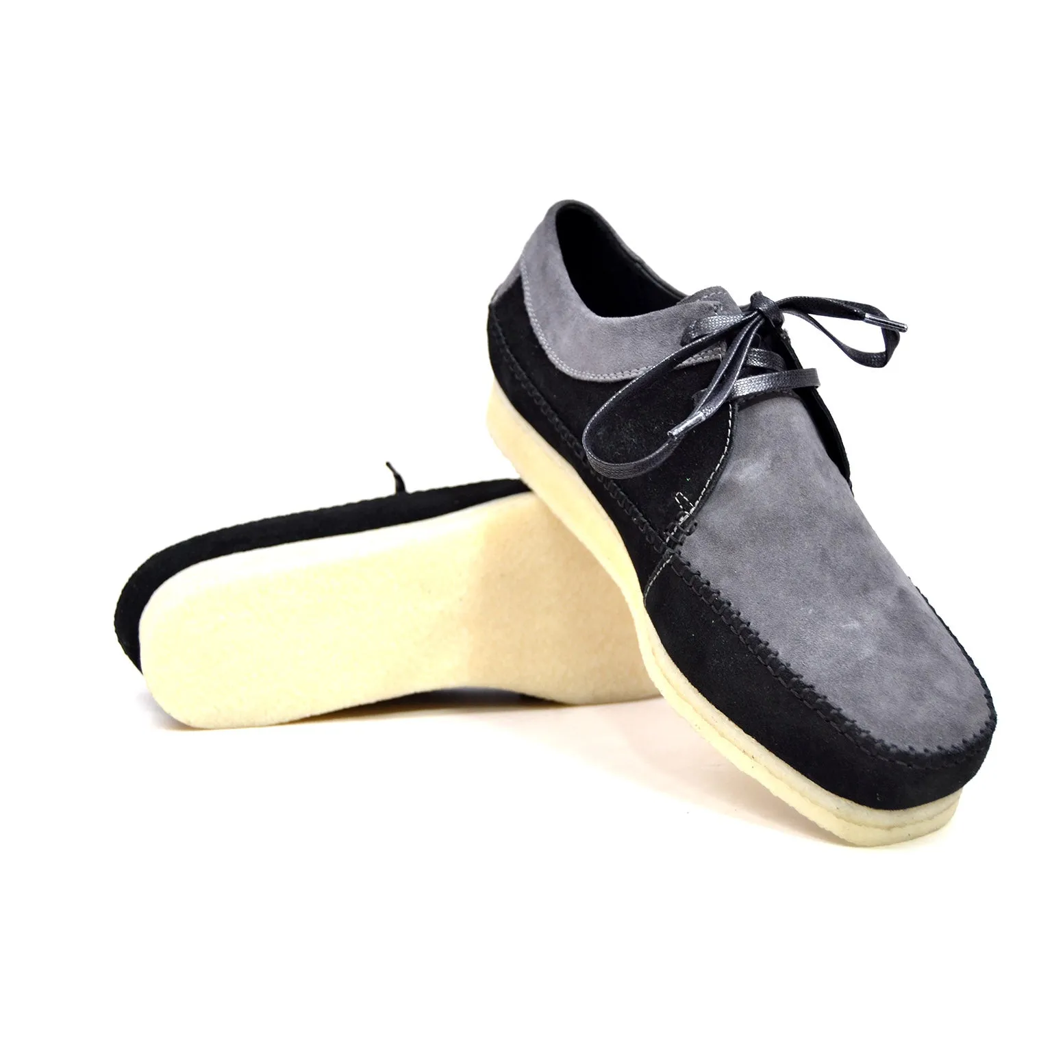 Somerset-Low by British Collections - Handcrafted Suede Vintage Lace-Up Shoe