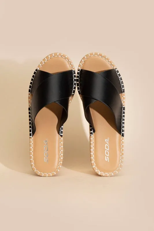 TOGETHER RAFFIA PLATFORMS [ONLINE EXCLUSIVE]